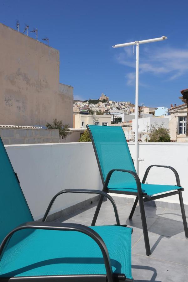 Welcome Home Syros Port Apartment Ermoúpoli Eksteriør bilde
