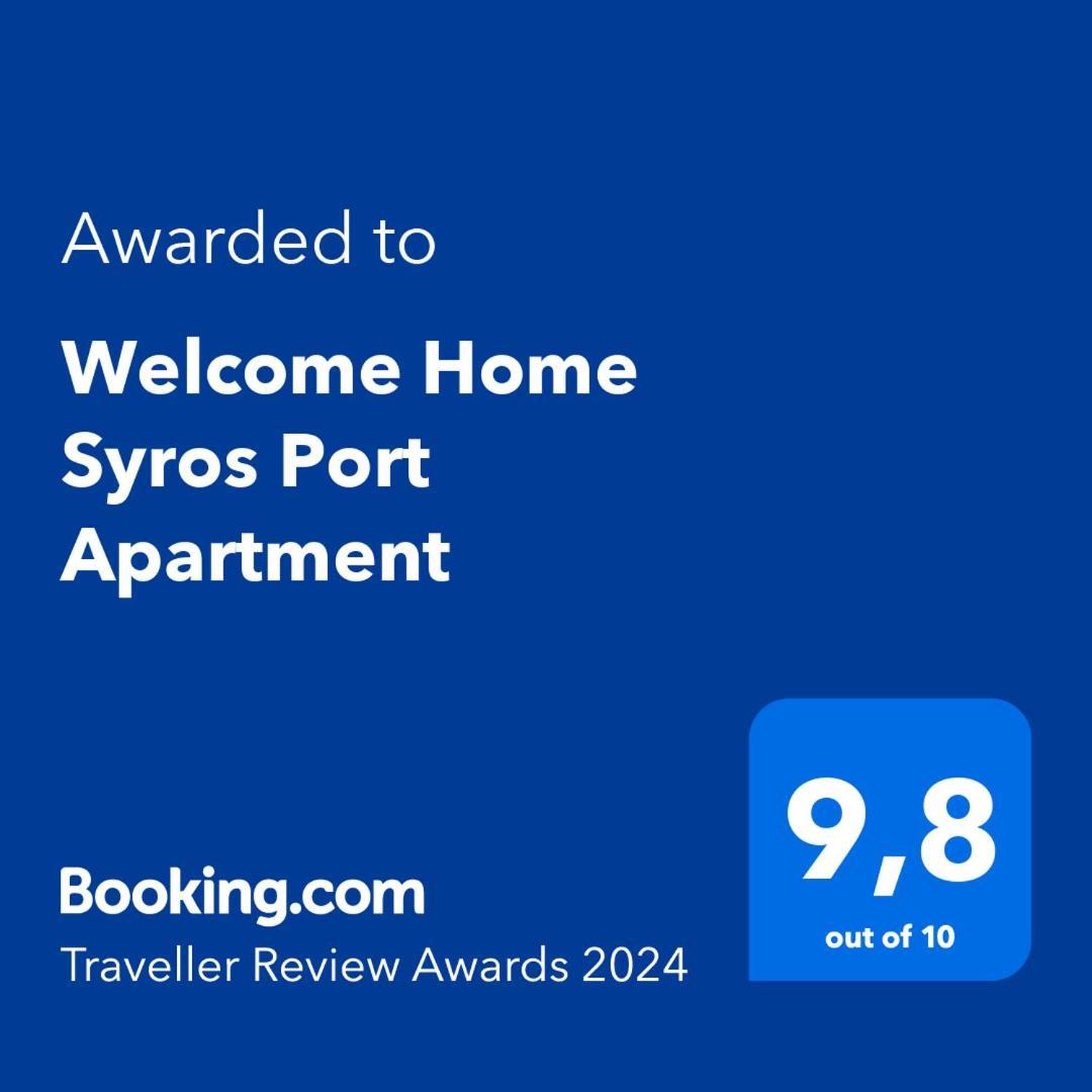 Welcome Home Syros Port Apartment Ermoúpoli Eksteriør bilde